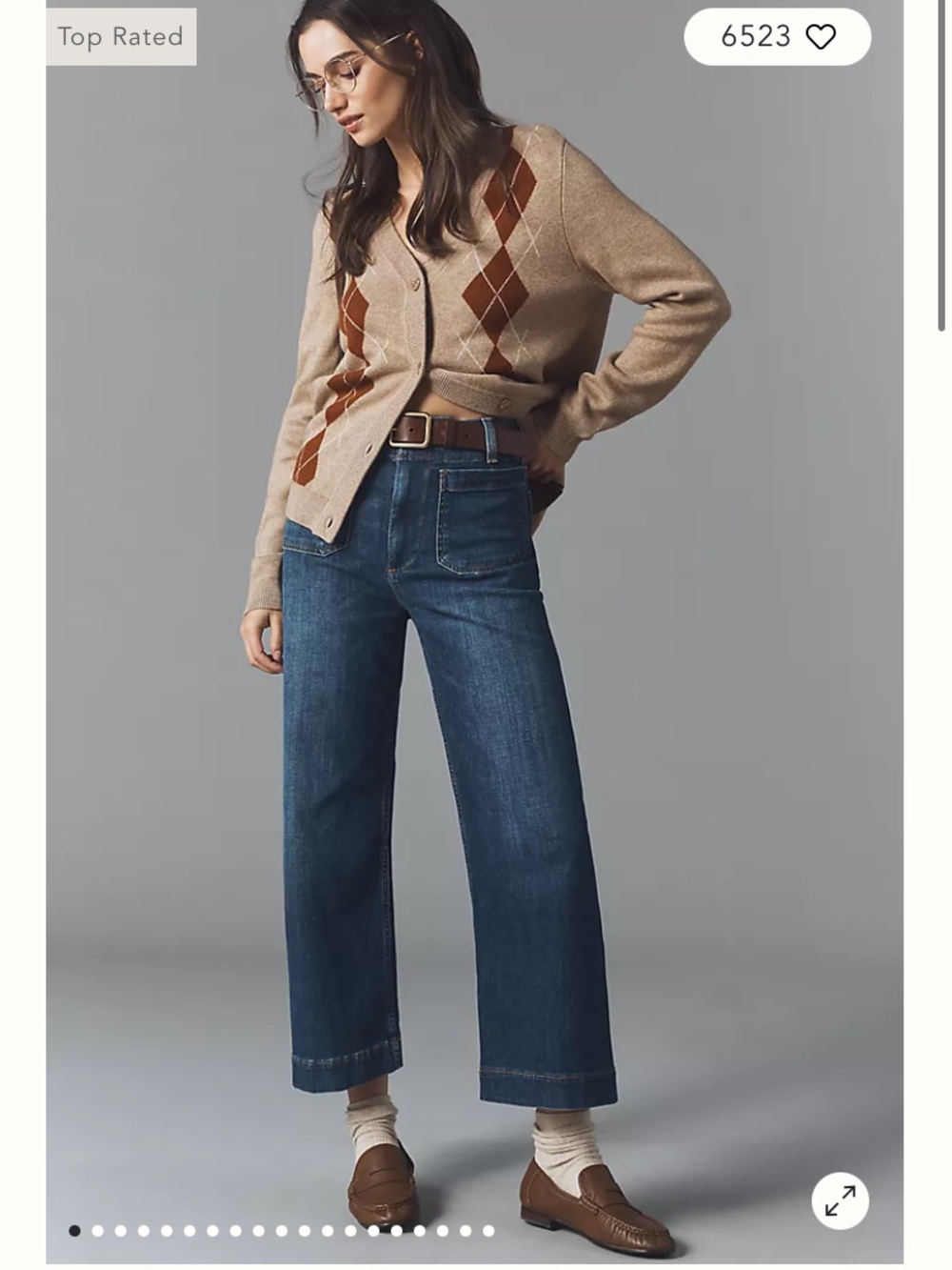 Maeve The Colette 32 Jeans Denim cropped cool stretch comfy chic